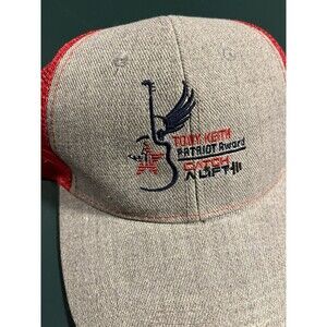 *NEW* VERY RARE Toby Keith Patriot Award Catch Lift Trucker Hat Country Mesh USA